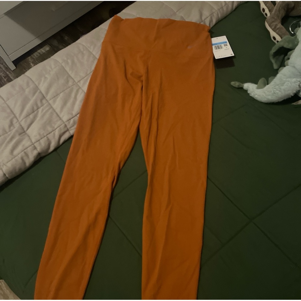 Brand New Nike Orange Dri-Fit Leggings